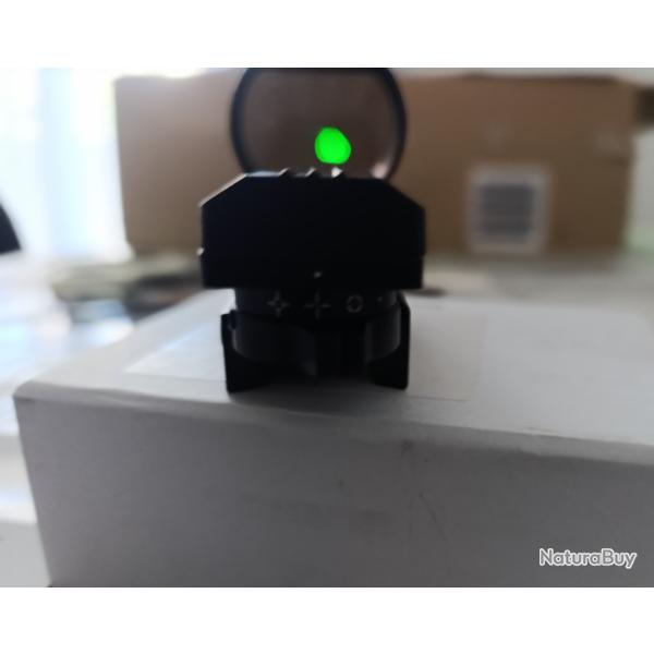 Red dot  vis� point rouge