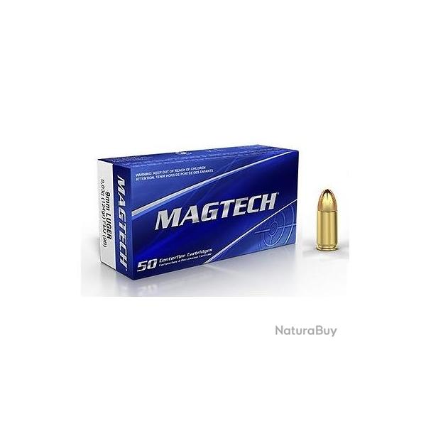 Munitions MAGTECH 9x19 FMJ 124gr x50