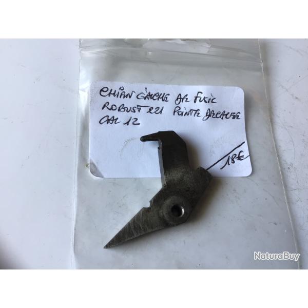 VENDU PAR LE-CUIRASSIER CHIEN GAUCHE DE FUSIL ROBUST 221/222 CAL 12 POINT� D�CAL�E