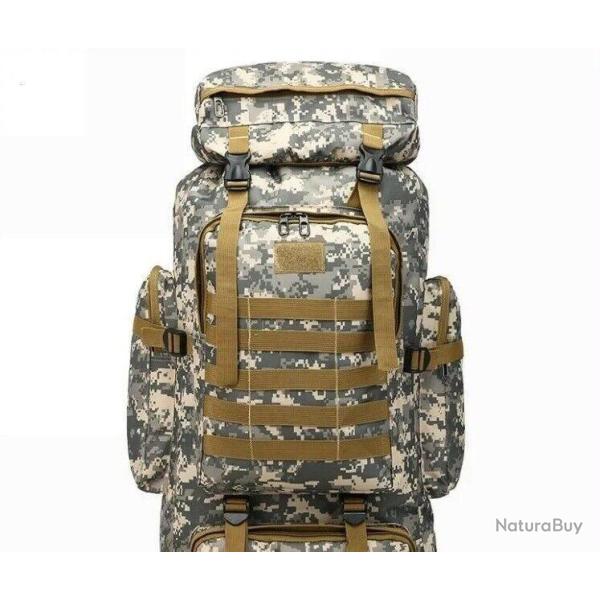 Sac � Dos Militaire �tanche 75L Grande Capacit�, Aventures en Plein Air, Chasse LIVRAISON GRATUITE