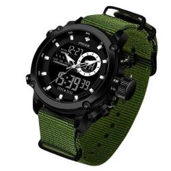 Montre - Bracelet MILITAIRE Sport Num&eacute;rique Quartz : &Eacute;tanche Double Affichage - LIVRAISON GRATUITE