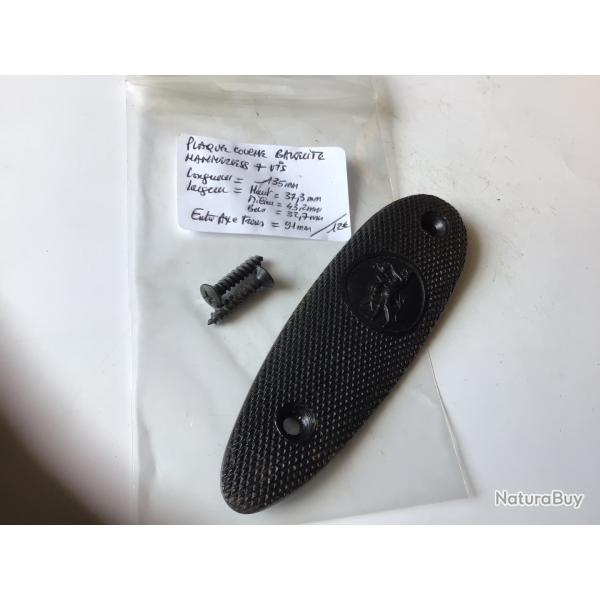 VENDU PAR LE-CUIRASSIER PLAQUE DE COUCHE BAK�LITE POUR HAMMERLESS AVEC VIS