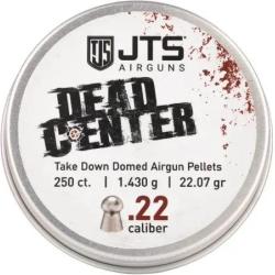 Plombs JTS Dead Center pr&eacute;cision 5.5 mm 22.07 grains