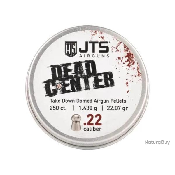 Plombs JTS Dead Center pr�cision 5.5 mm 22.07 grains