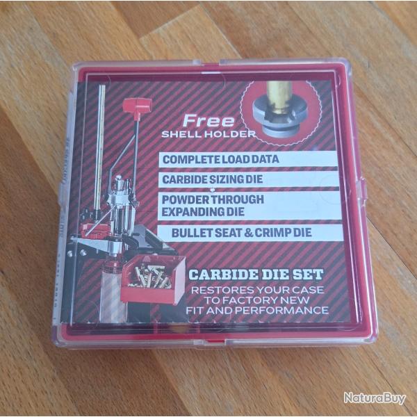 Jeu de 3 outils LEE CARBURE .38 SPECIAL .357 mag (3 Carbide Die Set) #90510