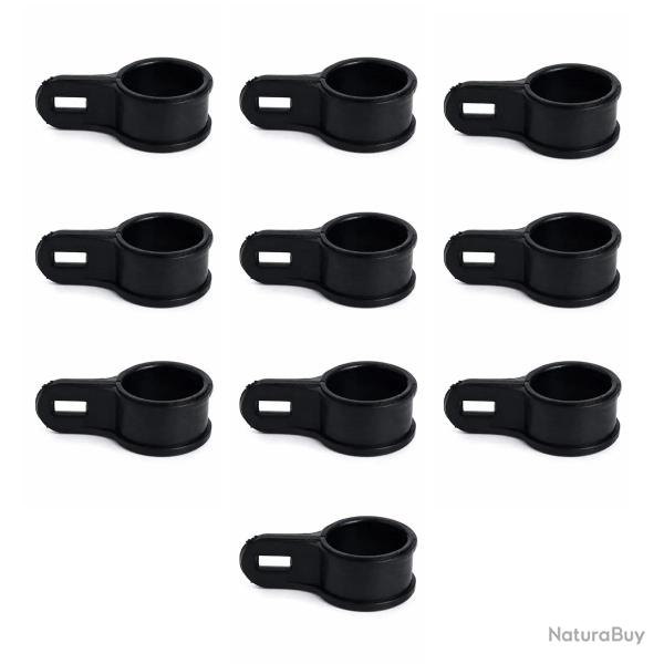 Lot de 10 Bagues d'attelage pour oie plastique
