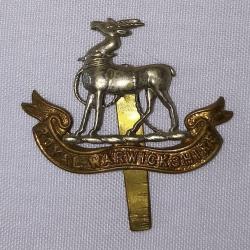 Cap badge insigne de casquette Anglais Royal WARWICKSHIRE WW1 WW2