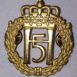 Insigne b&eacute;ret Norv&eacute;gien HARALD V