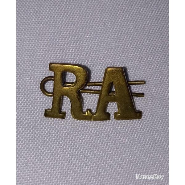 Insigne uniforme Anglais Royal Artillerie WW2