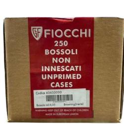 Douilles FIOCCHI calibre 6.35 Browning (inerte) x250