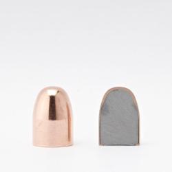 Ogives HORNADY calibre 9mm diam355 100gr FMJ x250