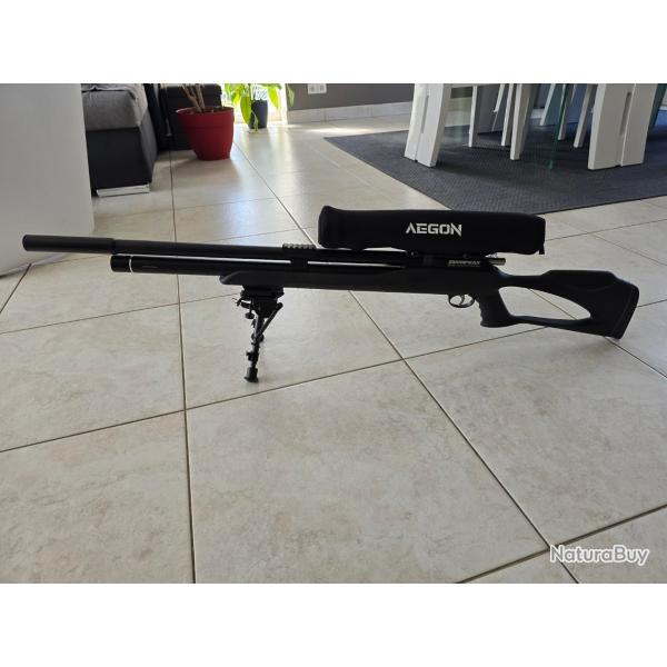 Snowpeak M 25 avec lunette, bipied et plusieurs chargeurs