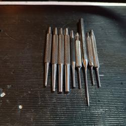 Lot chasse goupilles professionnel petit diam&egrave;tre