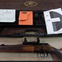 CARABINE CHAPUIS ROLS GAUCHER CAL 9.3X62 CANON 60 CM + MALETTE + CHARGEUR OCCASION PARFAIT ETAT