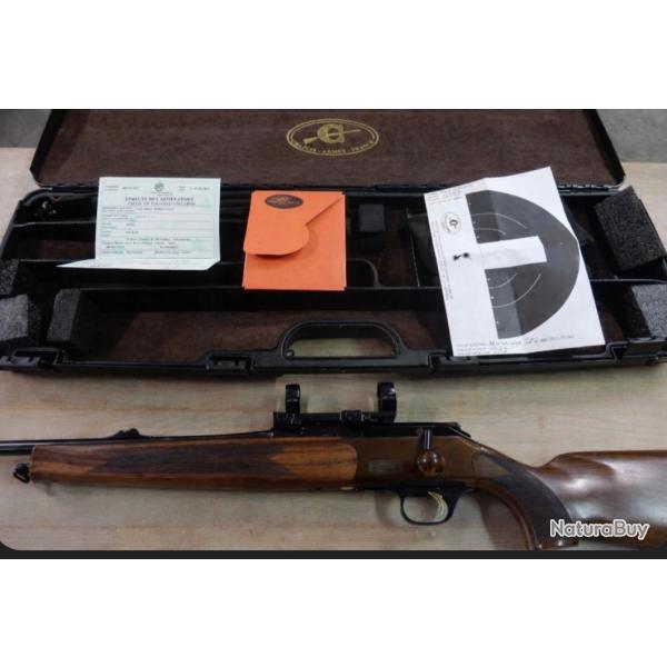 CARABINE CHAPUIS ROLS GAUCHER CAL 9.3X62 CANON 60 CM + MALETTE + CHARGEUR OCCASION PARFAIT ETAT