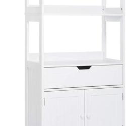 Meuble Salle de Bain - Meuble de Rangement avec Etag&egrave;res Tiroirs et Armoire Meuble LIVRAISON OFFERTE