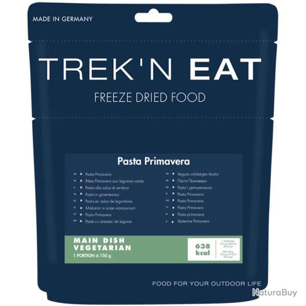 Repas lyophilis� Trek'n Eat P�tes Primavera aux l�gumes vari�s