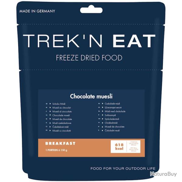 Petit d�jeuner lyophilis� Trek'n Eat Muesli au chocolat