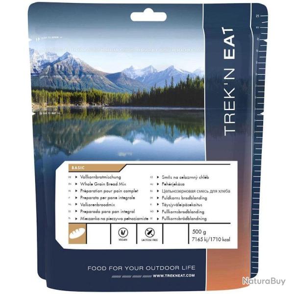 Pr�paration lyophilis�e pour pain complet Trek'n Eat