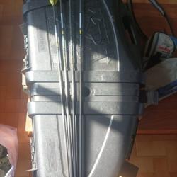 Lot de 4 fl&egrave;ches solognac carbon