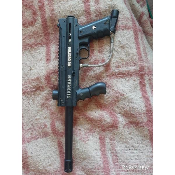 Vend tippman 98 custom bouteille loader masque