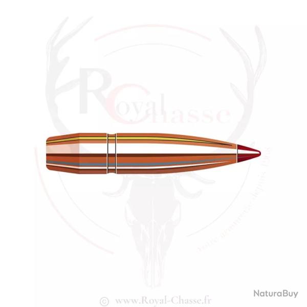 50 ogives Cal.6mm D.243 90Grs CX HORNADY