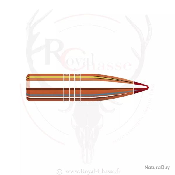 50 ogives Cal.25 D.257 90Grs CX HORNADY