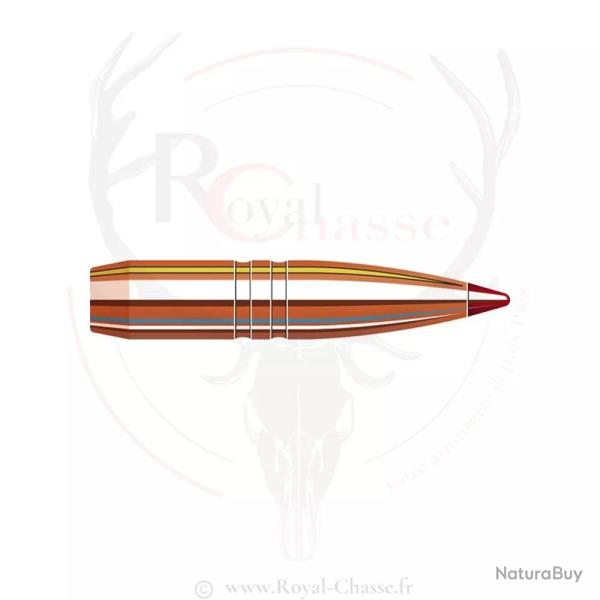 50 ogives Cal.6.5mm D.264 120Grs CX HORNADY