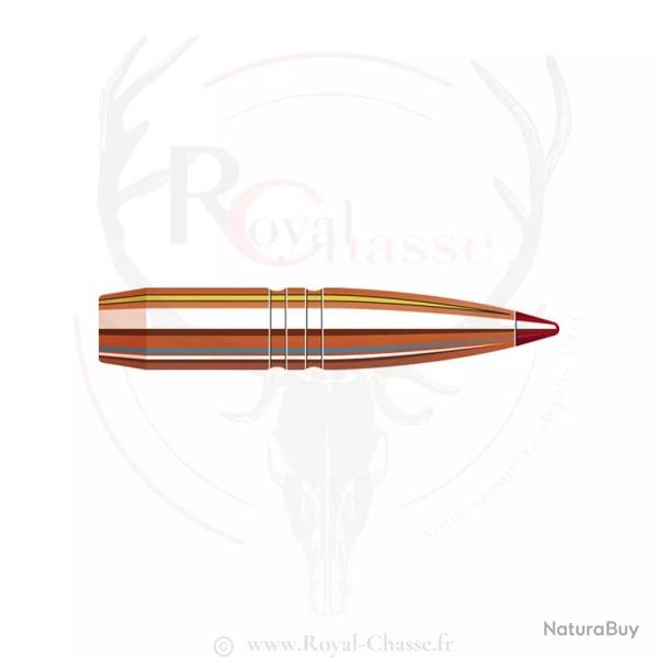 50 ogives Cal.6.5mm D.264 130Grs CX HORNADY