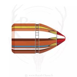 100 ogives Cal.45 D.452 225Grs FTX HORNADY