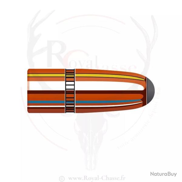 100 ogives Cal.8mm D.323 170Grs INTERLOCK RN HORNADY