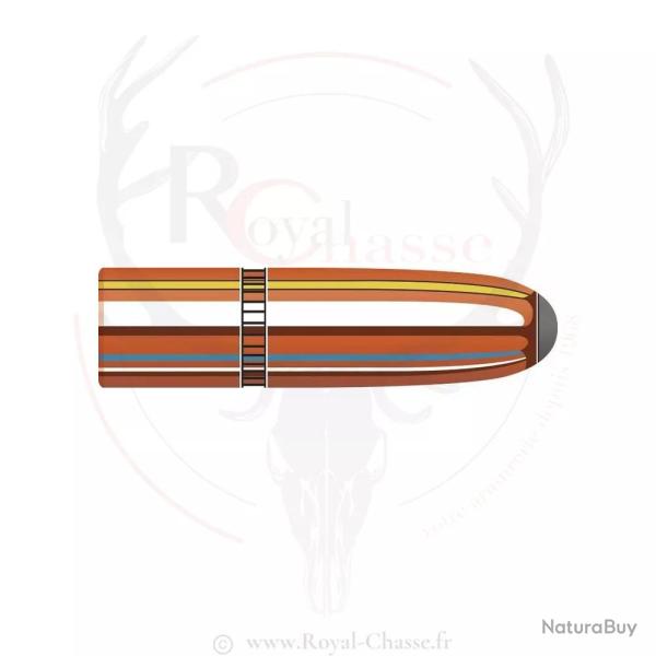 100 ogives Cal.338 D.338 250Grs INTERLOCK RN HORNADY