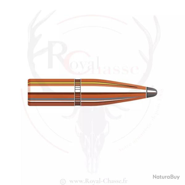 100 ogives Cal.6.5mm D.264 140Grs INTERLOCK SP HORNADY