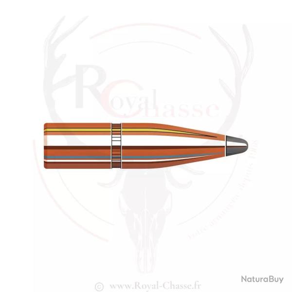 100 ogives Cal.7mm D.284 154Grs INTERLOCK SP HORNADY