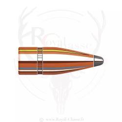 100 ogives Cal.8mm D.323 150Grs INTERLOCK SP HORNADY