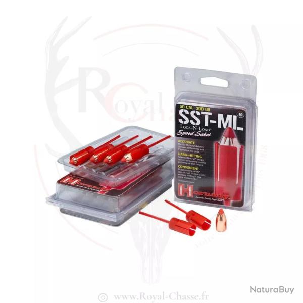 10 ogives Cal.50 LOW DRAG 250Grs SST HORNADY