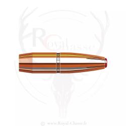 100 Ogives SUB-X Cal.308 190Grs HORNADY