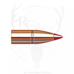 100 ogives Cal.22 D.224 55Grs V-MAX CANNELEE HORNADY