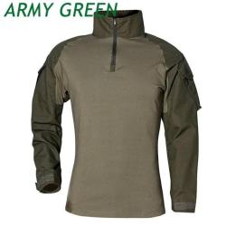 Tee-shirt, Sweet, Chemise Militaire Manche Longue ARMY GREEN, Id&eacute;ale pour Airsoft LIVRAISON GRATUITE