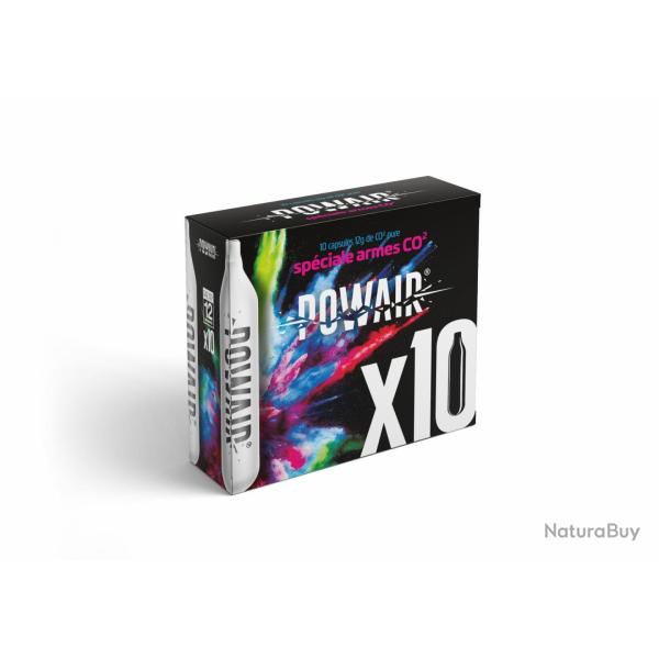 POWAIR CARTOUCHES CO2 12GR X 10