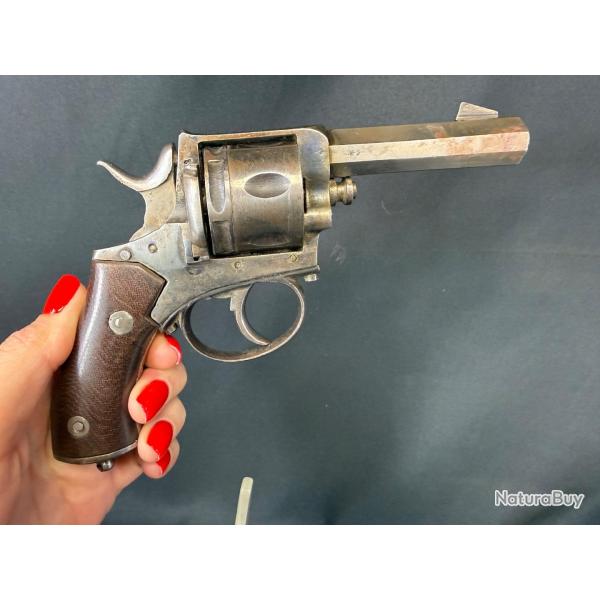 REVOLVER FABRICATION ALLEMANDE TYPE BRITISH BULLDOG cal. 380