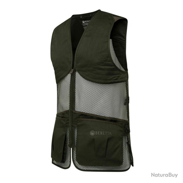 Gilet de tir BERETTA full mesh vert british