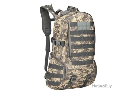 Sac à dos tactique Molle pour patrouille en plein air, camping, randonnée et tre