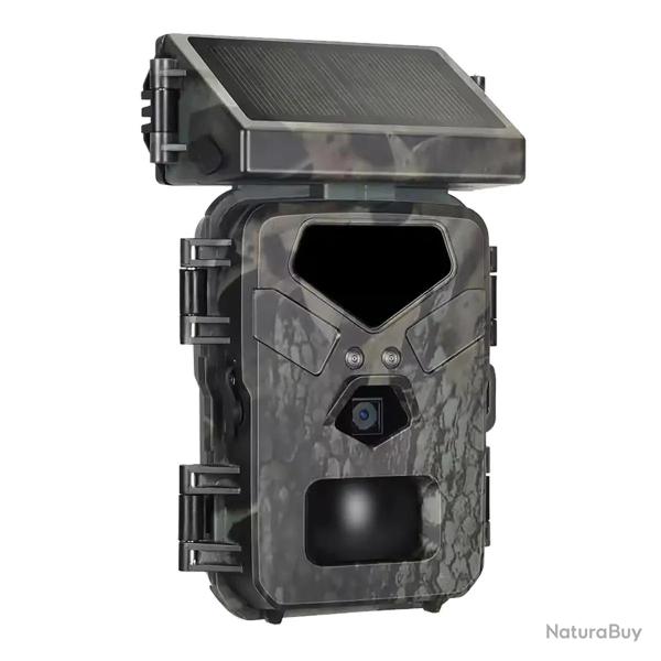 Cam�ra Solaire Night Vision 20MP - D�tection Rapide & Autonome