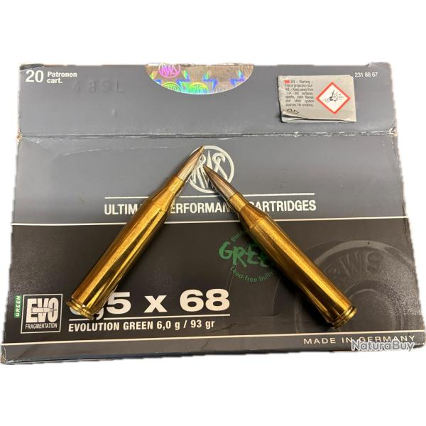 Rws 6,5x68 evo Green 6g