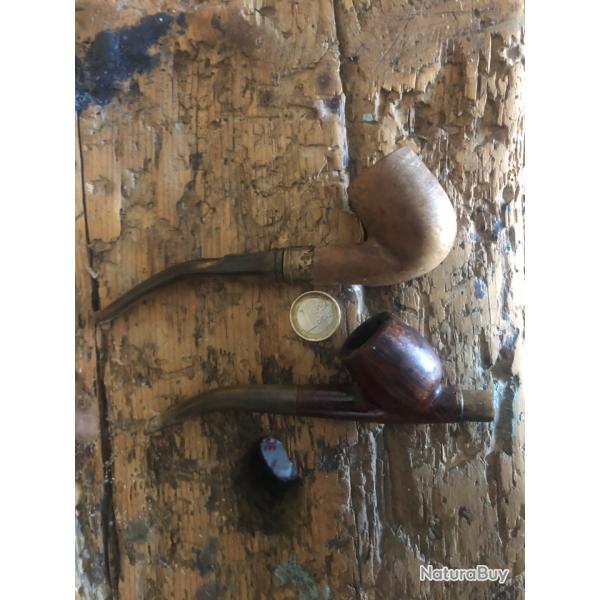 2 pipes anciennes de ma collection