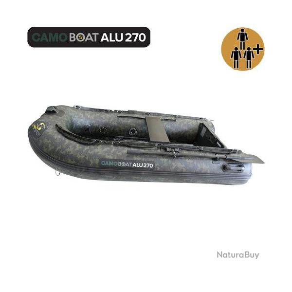 Bateau Pneumatique Carp Spirit Camo Boat 270 Plancher Alu