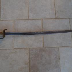 SABRE INFANTERIE CHATELLERAULT 1880 . Modele 1855