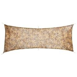 Filet de camouflage avec sac de rangement 412x144 cm sable