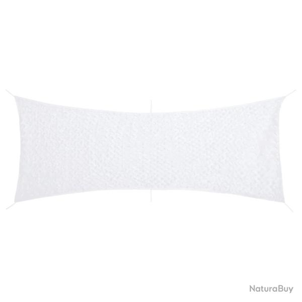 Filet de camouflage avec sac de rangement 412x144 cm blanc